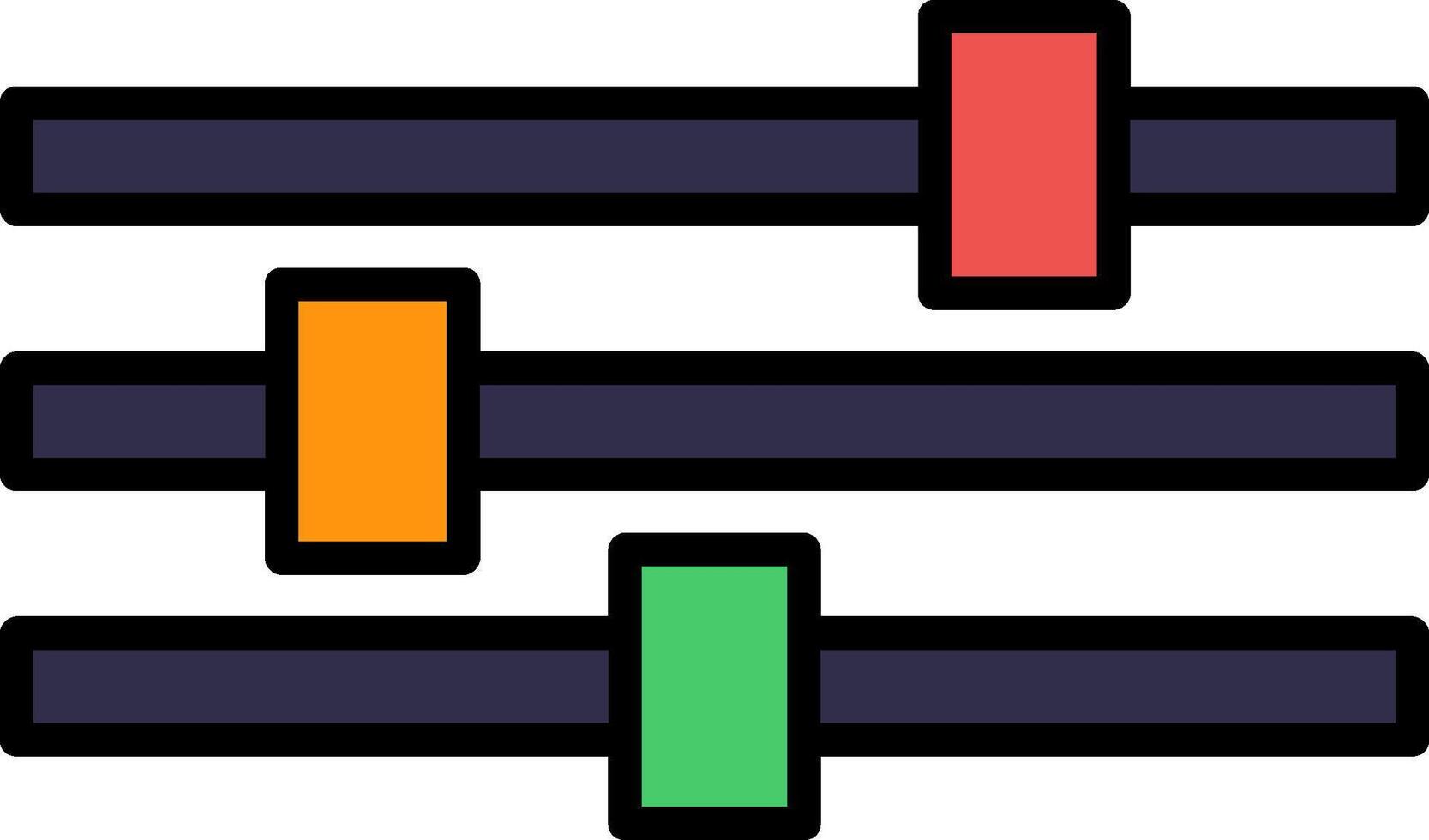 Adjustment Icon Design Symbol vector