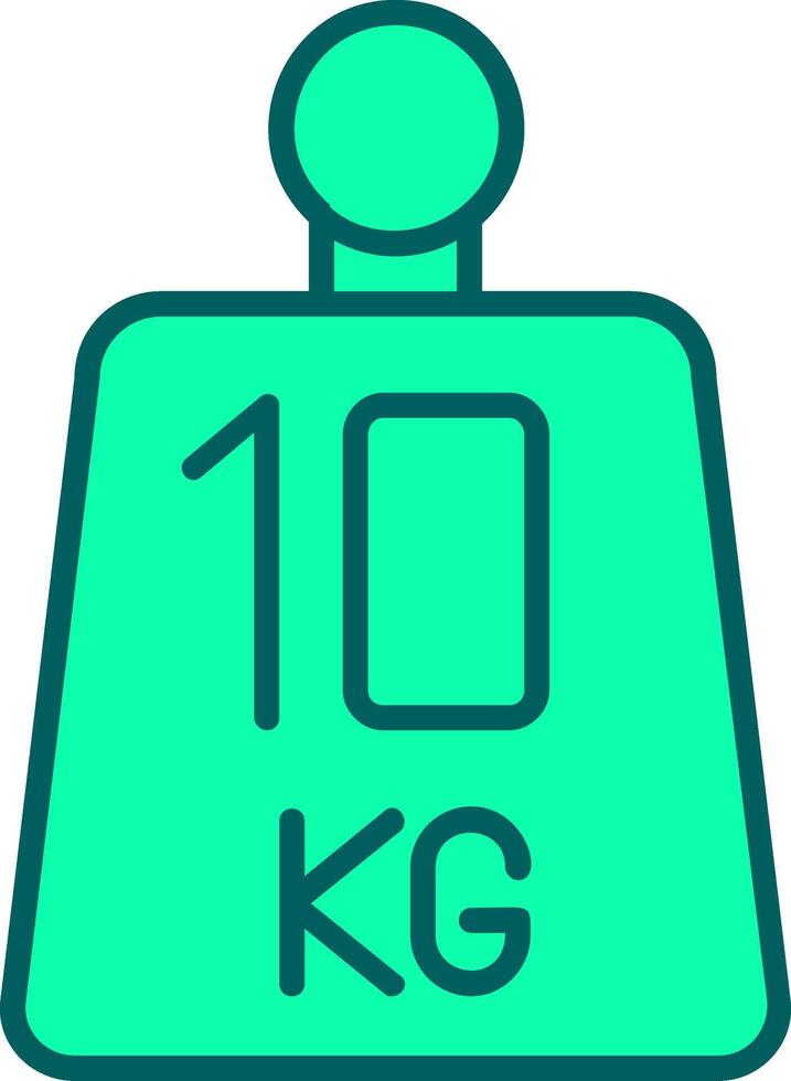 Weights Icon Design Symbol vector