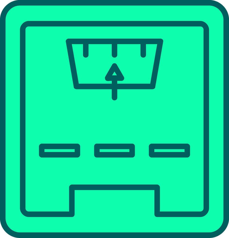 Weight Icon Design Symbol vector