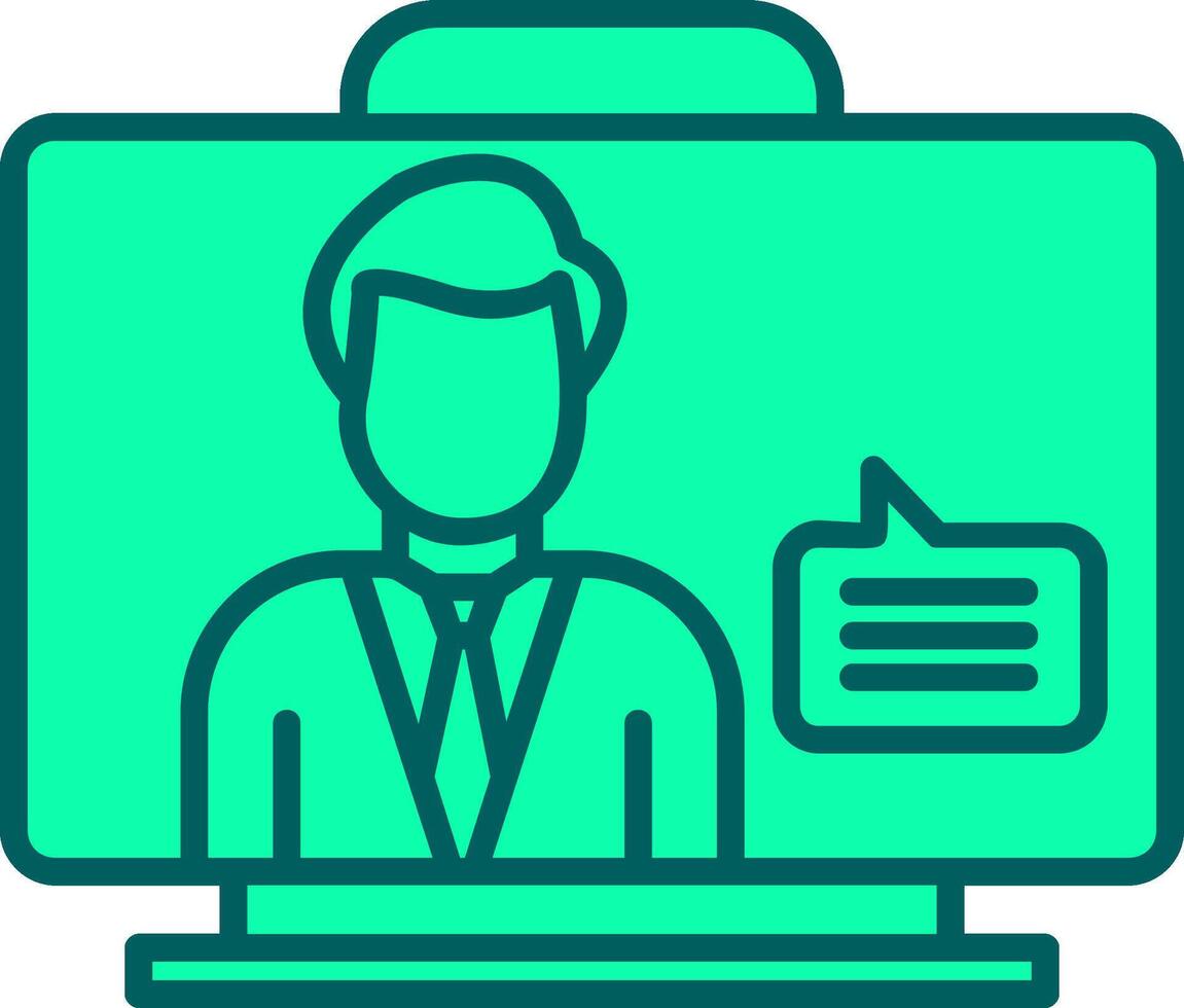 Virtual Assistant Icon Design Symbol vector