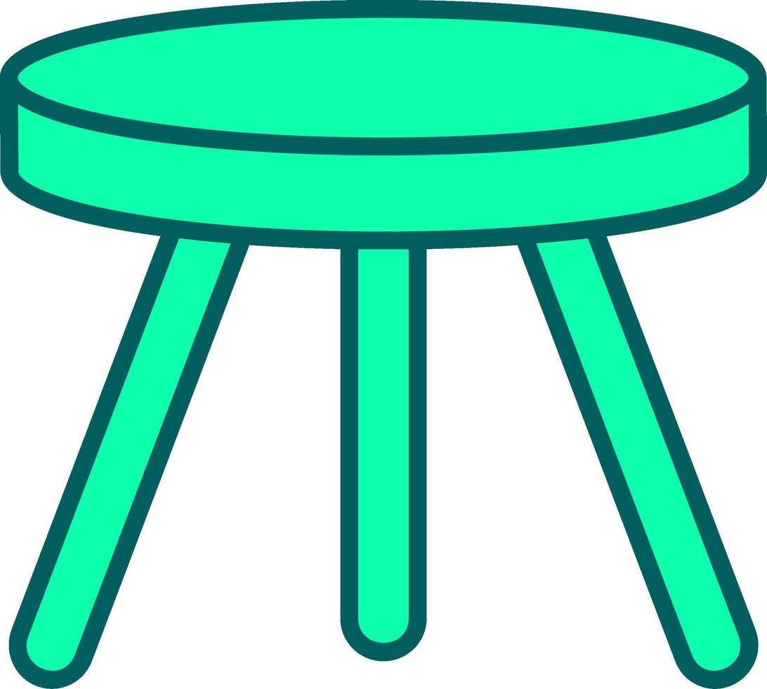 Stool Icon Design Symbol vector