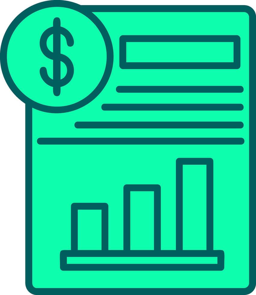 Statement Icon Design Symbol vector