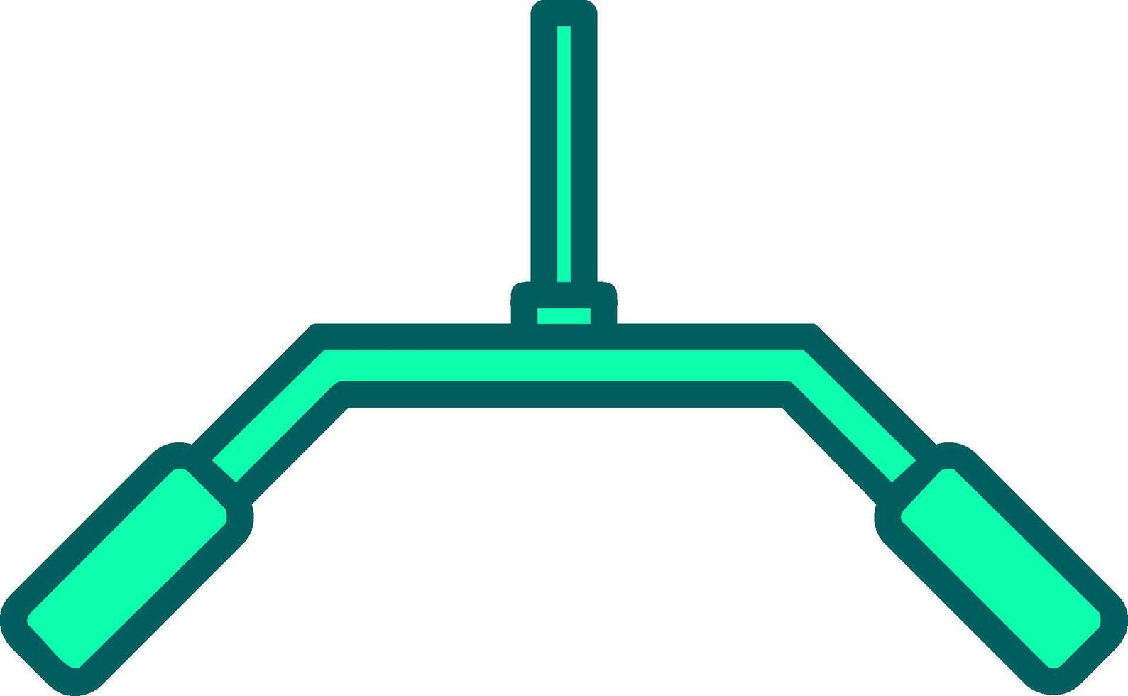 Weight Bar Icon Design Symbol vector