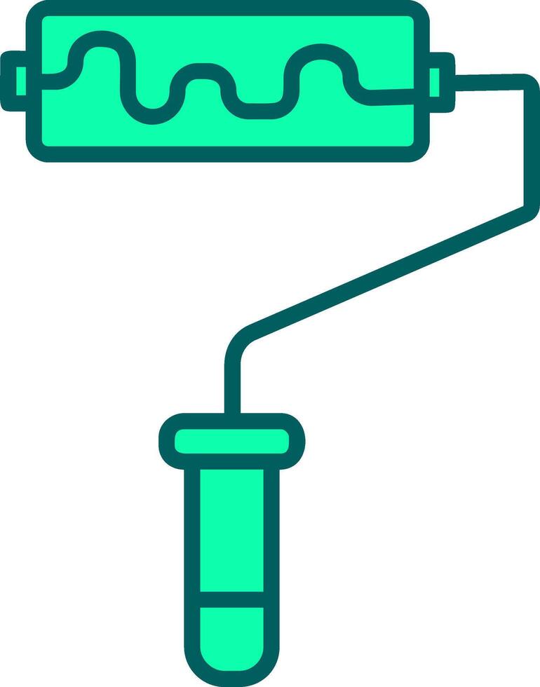 Roller Icon Design Symbol vector