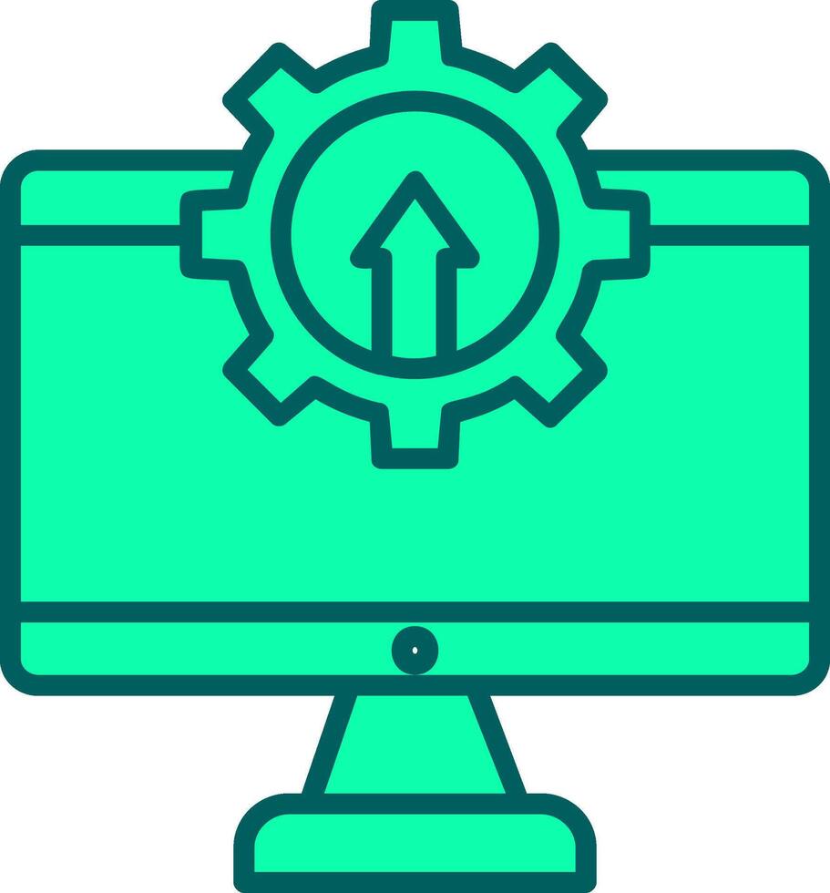 Upgrade Icon Design Symbol vector