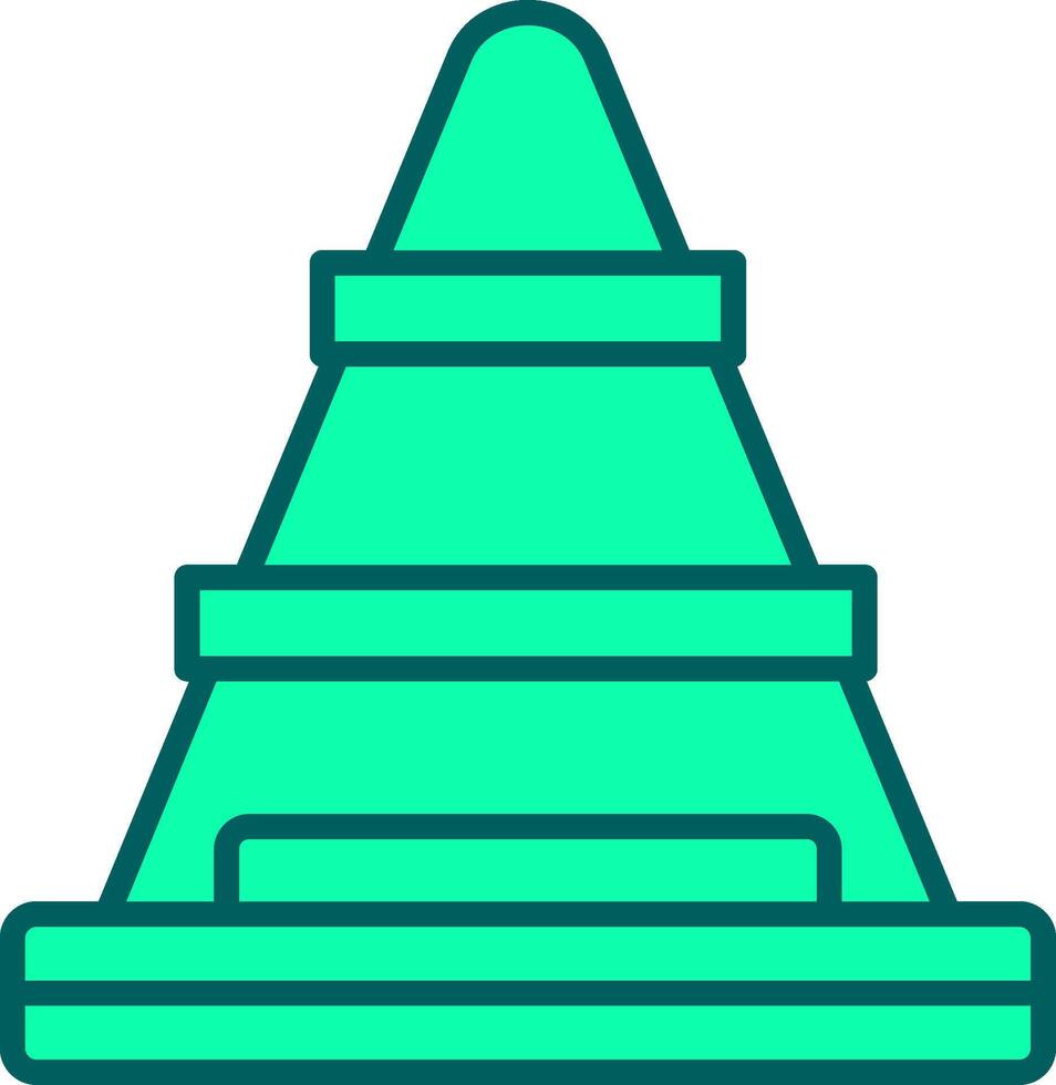 Traffic Cone Icon Design Symbol vector