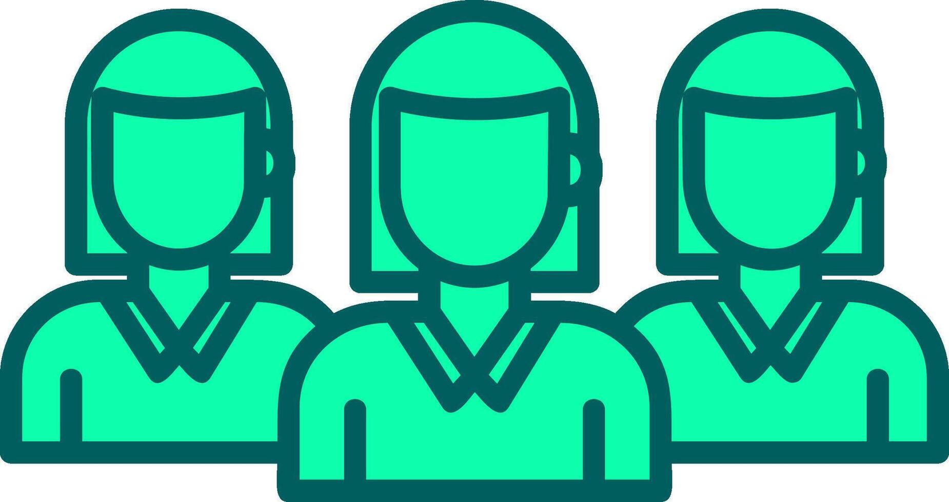 Team Work Icon Design Symbol vector