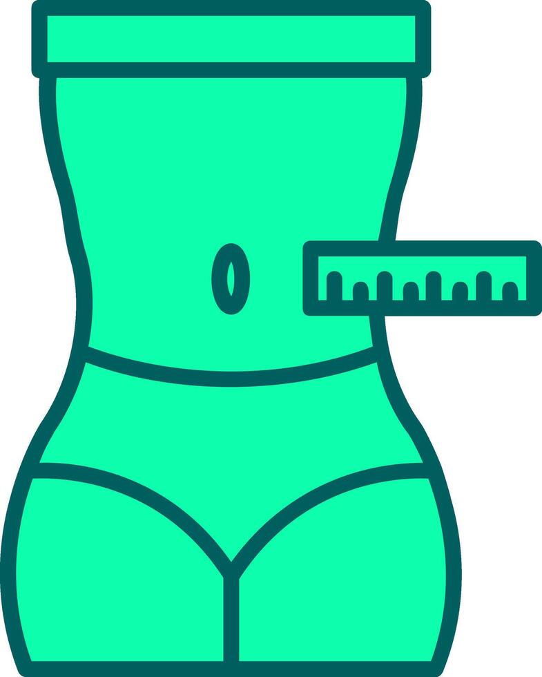 Waist Icon Design Symbol vector