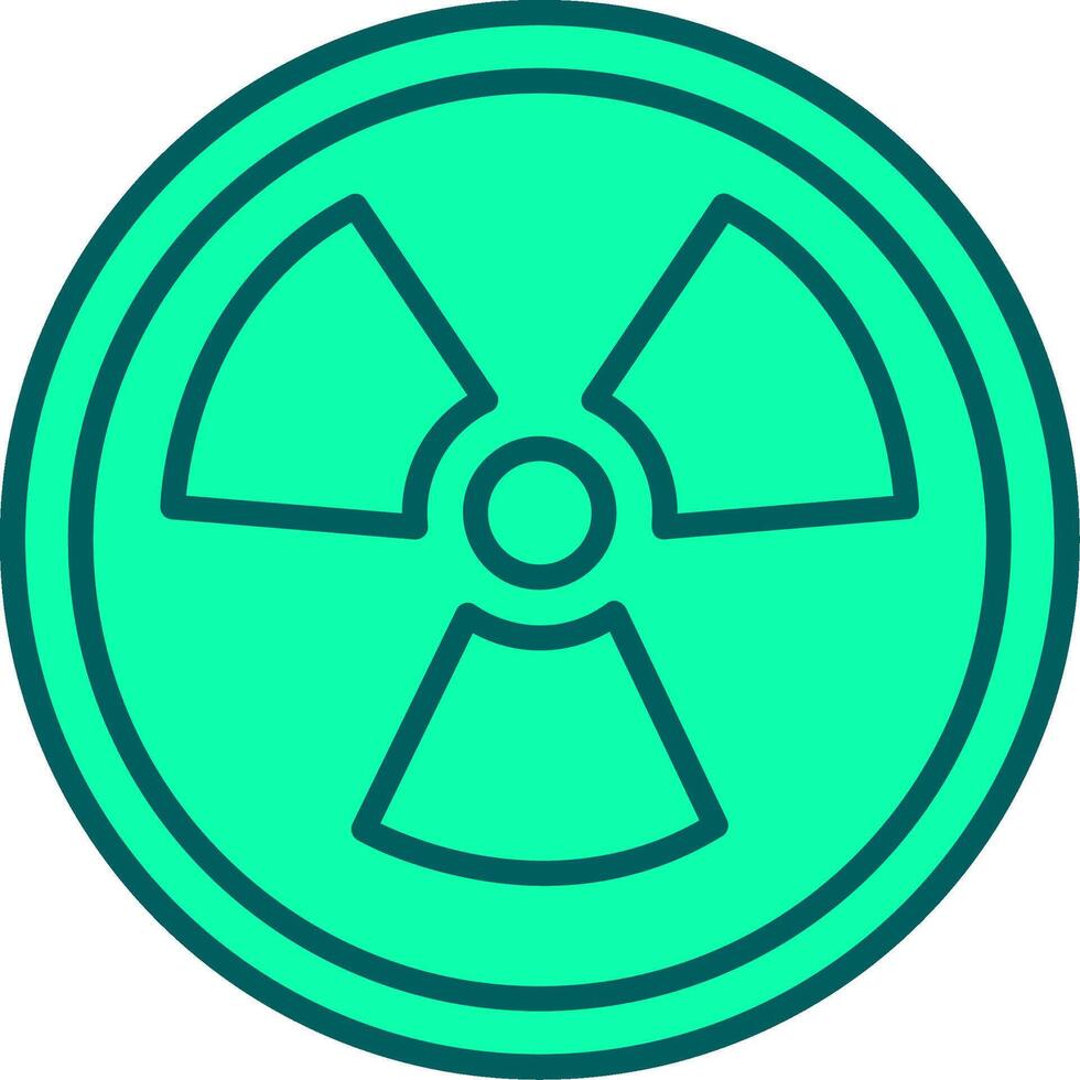 Nuclear Icon Design Symbol vector