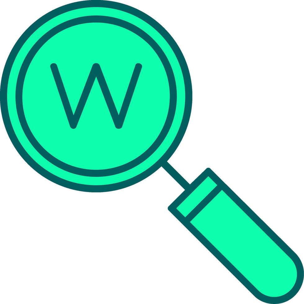 Keyword Icon Design Symbol vector