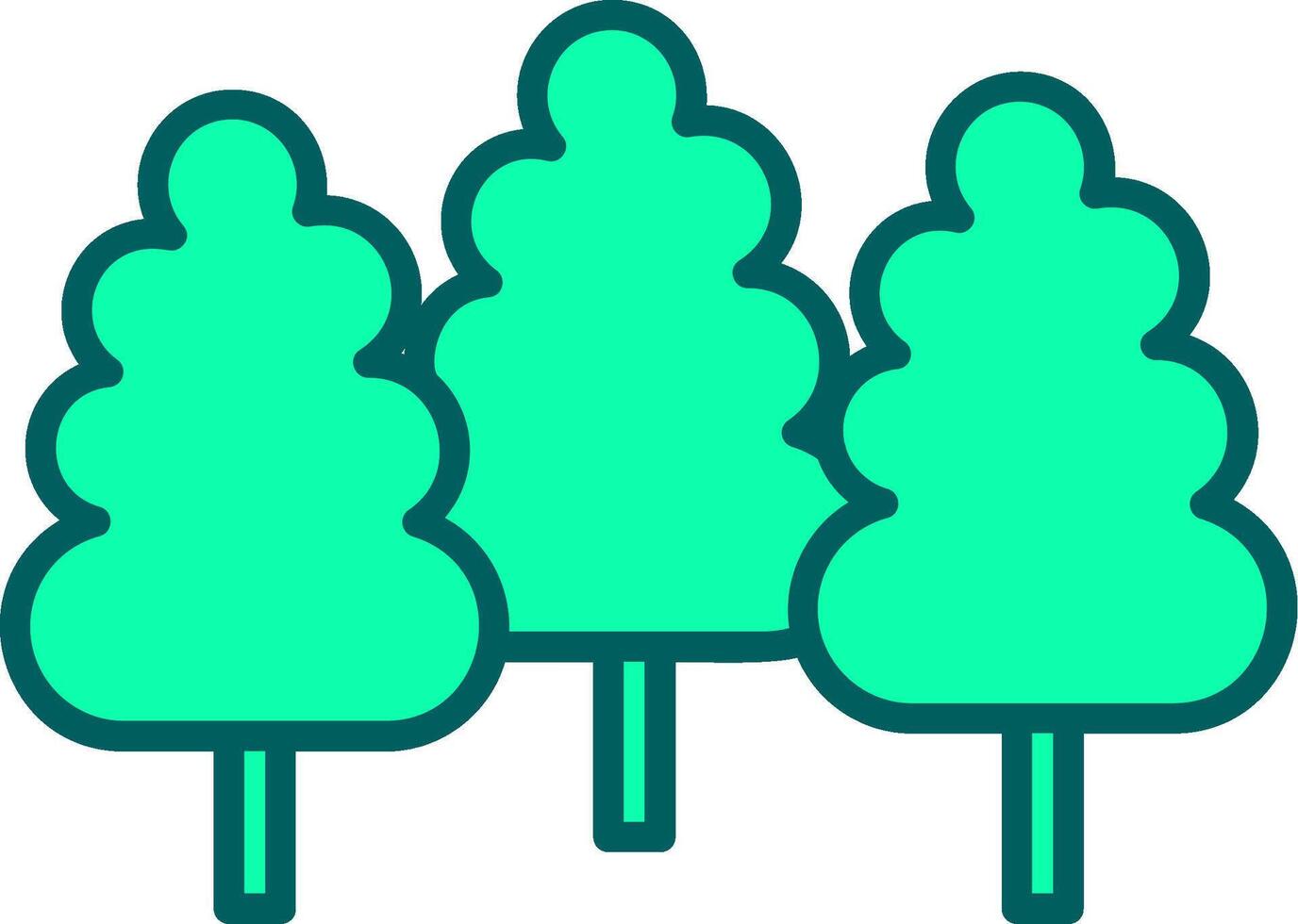 Tree Icon Design Symbol vector