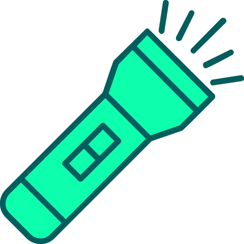 Torch Icon Design Symbol vector