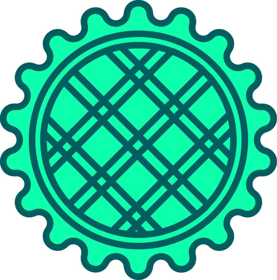 Pie Icon Design Symbol vector