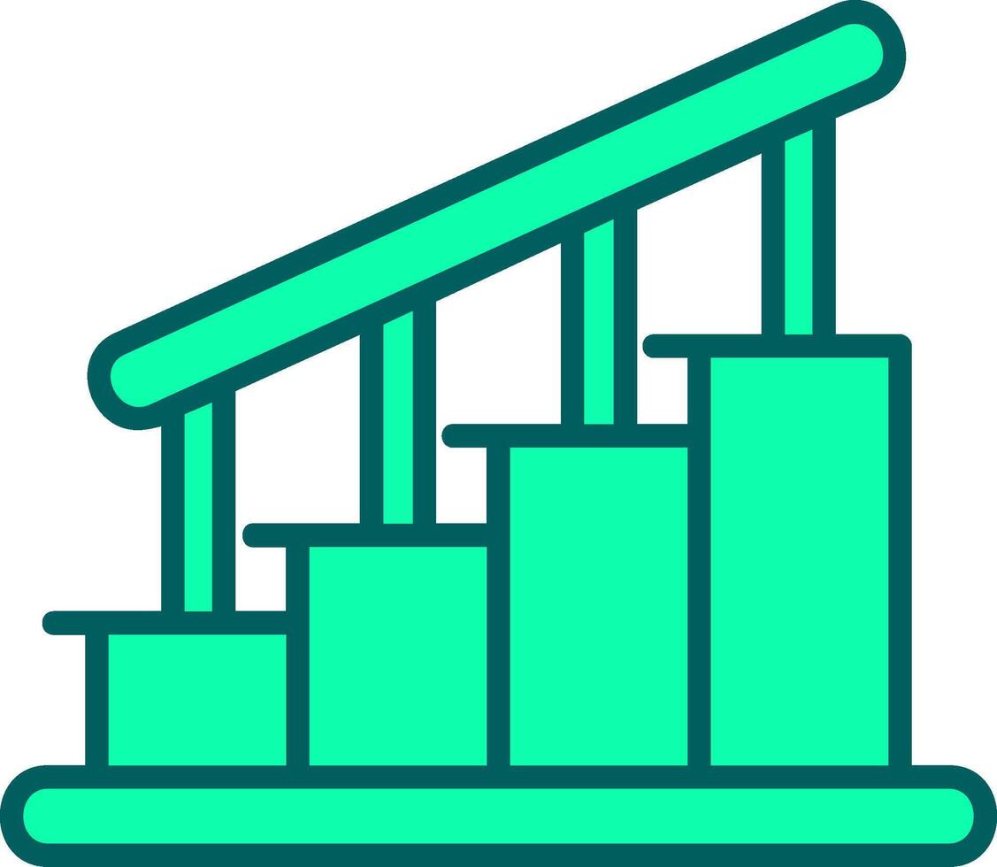 Stairs Icon Design Symbol vector