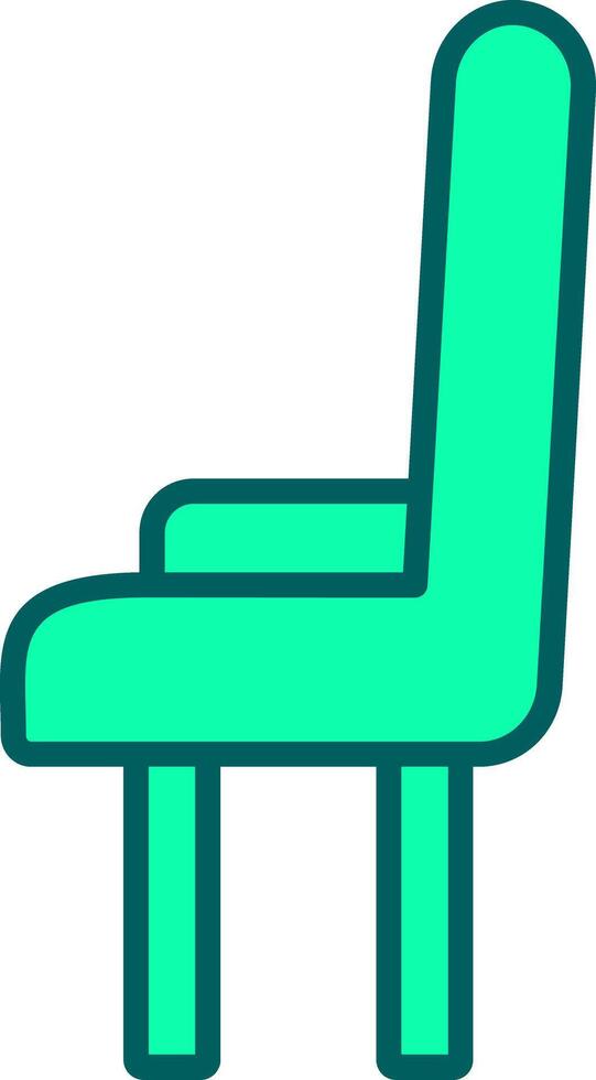 Dining Chair Icon Design Symbol vector