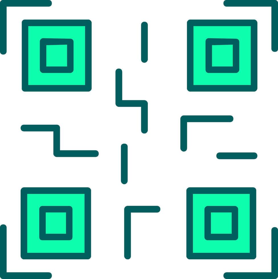 Qr Code Icon Design Symbol vector