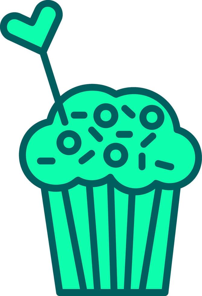 Muffin Icon Design Symbol vector