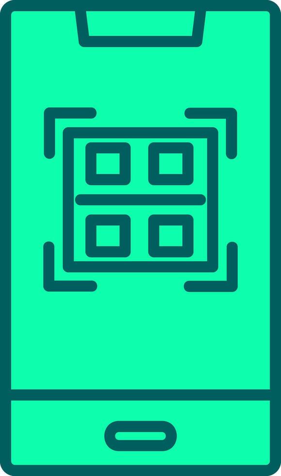 Qr Code Icon Design Symbol vector