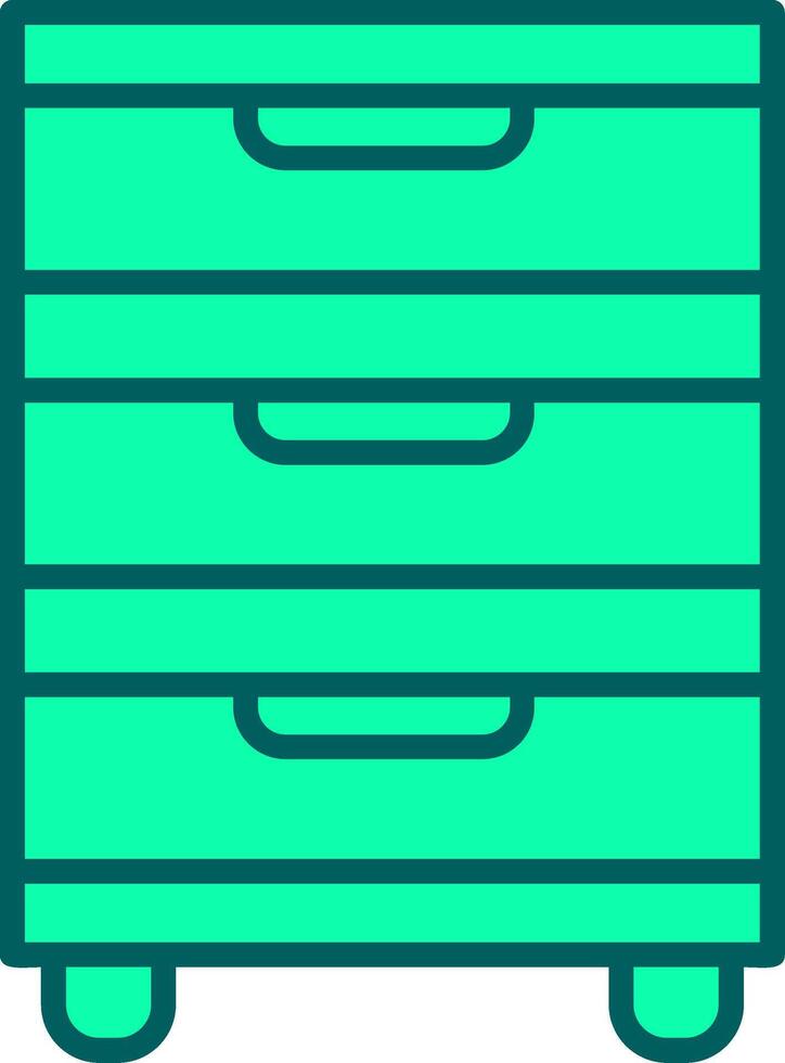 Cabinet Icon Design Symbol vector