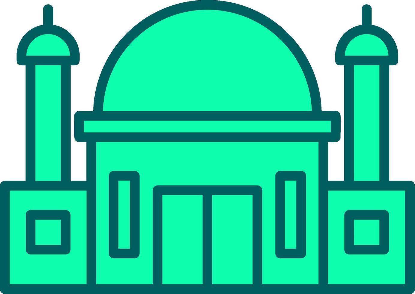 Mosque Icon Design Symbol vector