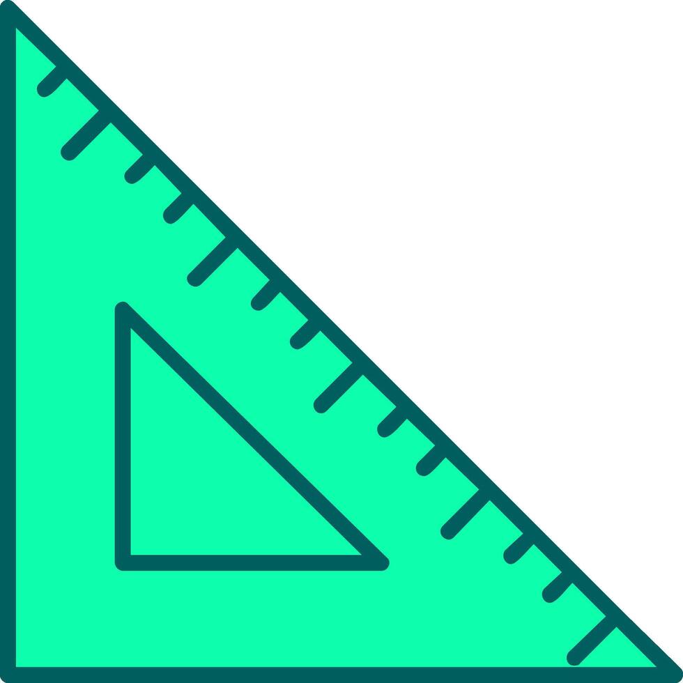 Ruler Icon Design Symbol vector