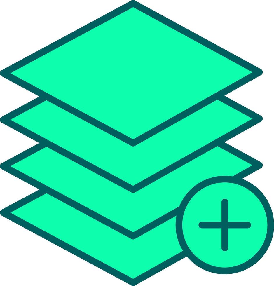 Layers Icon Design Symbol vector