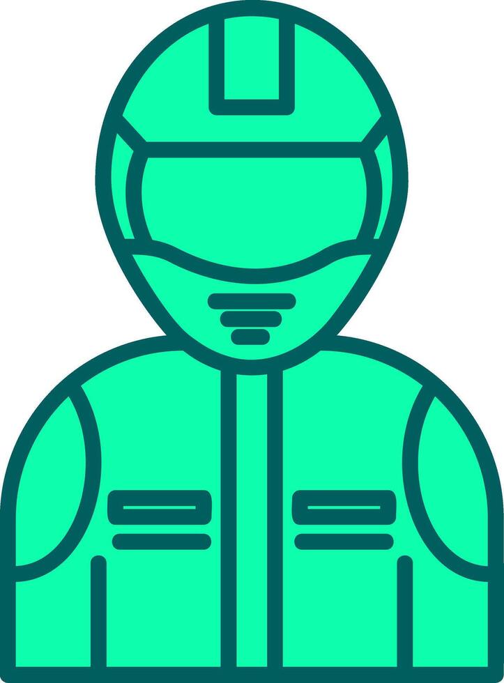 Racer Icon Design Symbol vector
