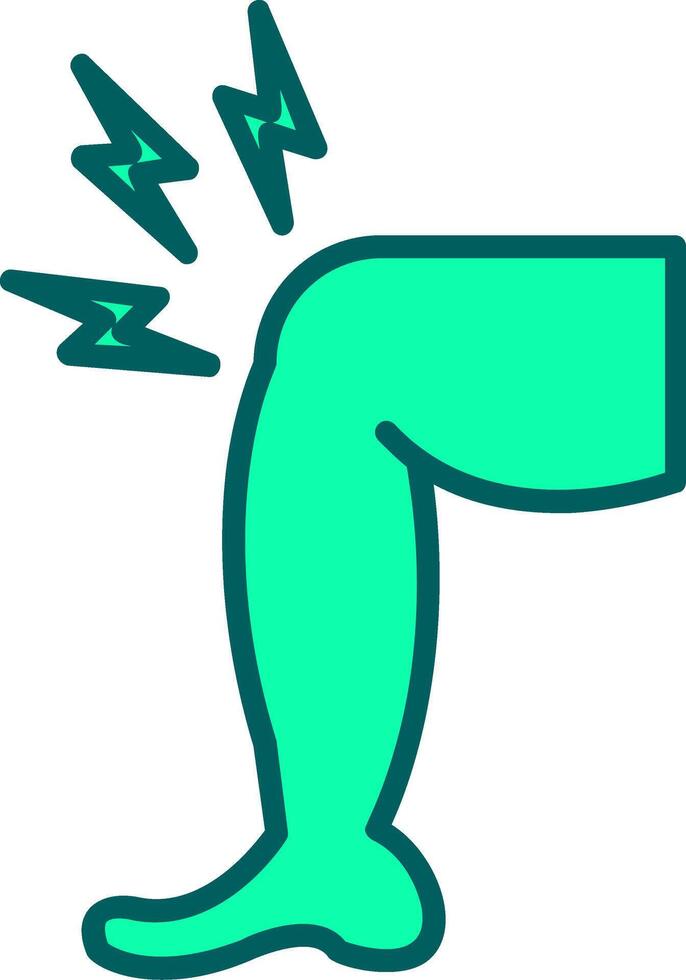Pain Icon Design Symbol vector
