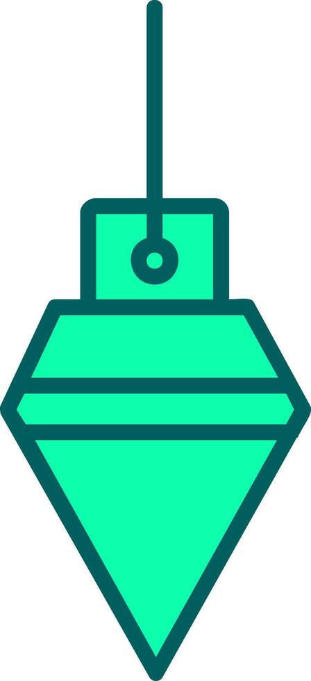 Plumb Bob Icon Design Symbol vector