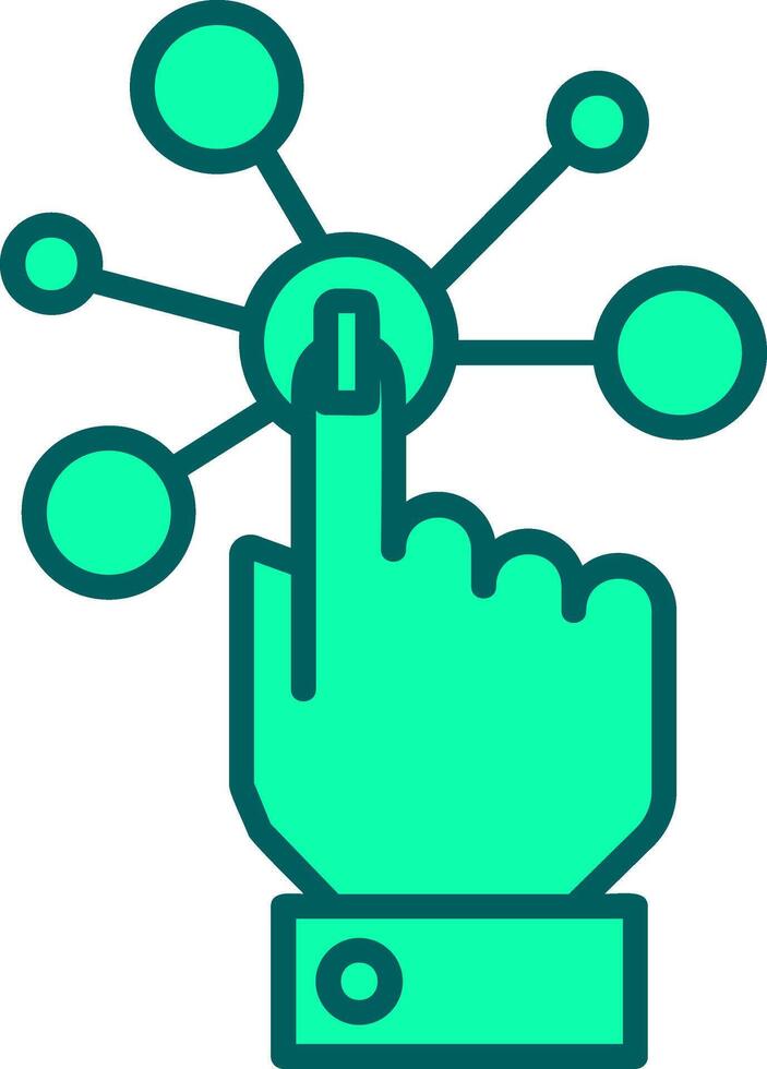 Interaction Icon Design Symbol vector