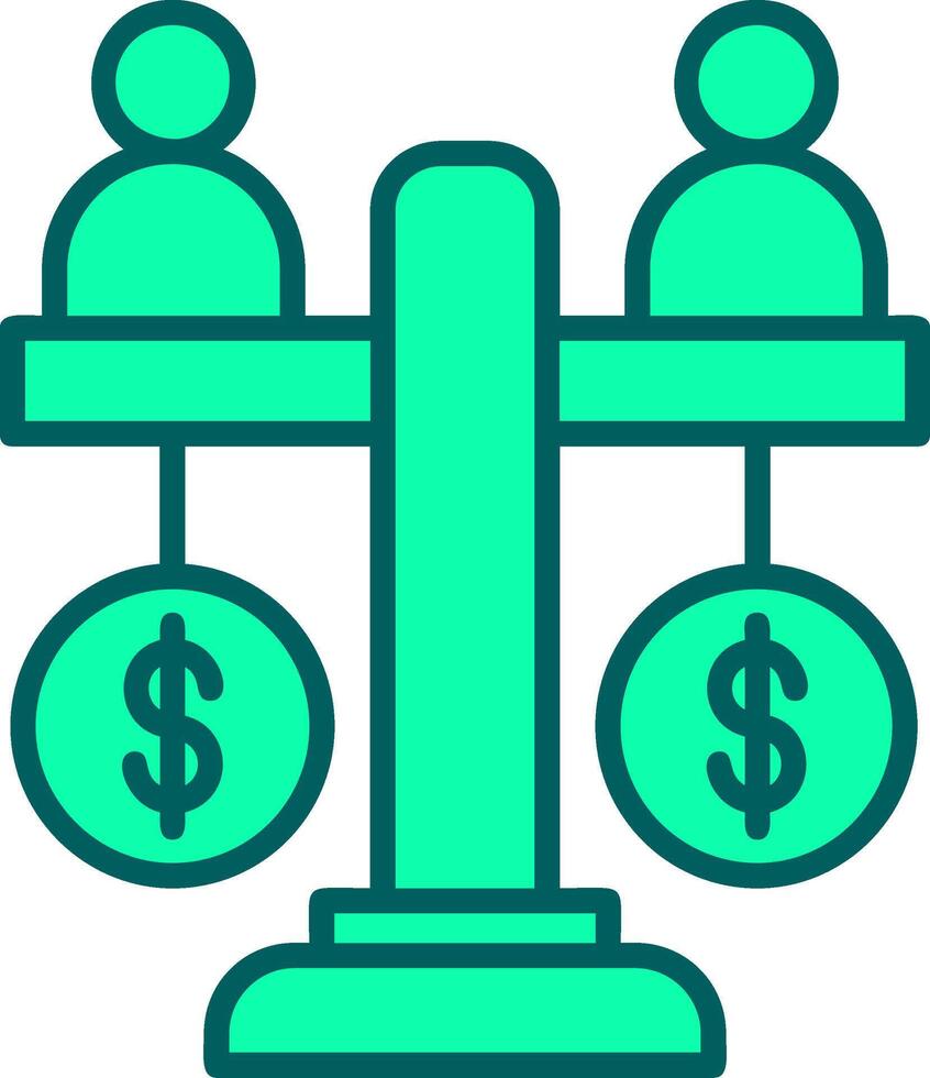 Equity Icon Design Symbol vector