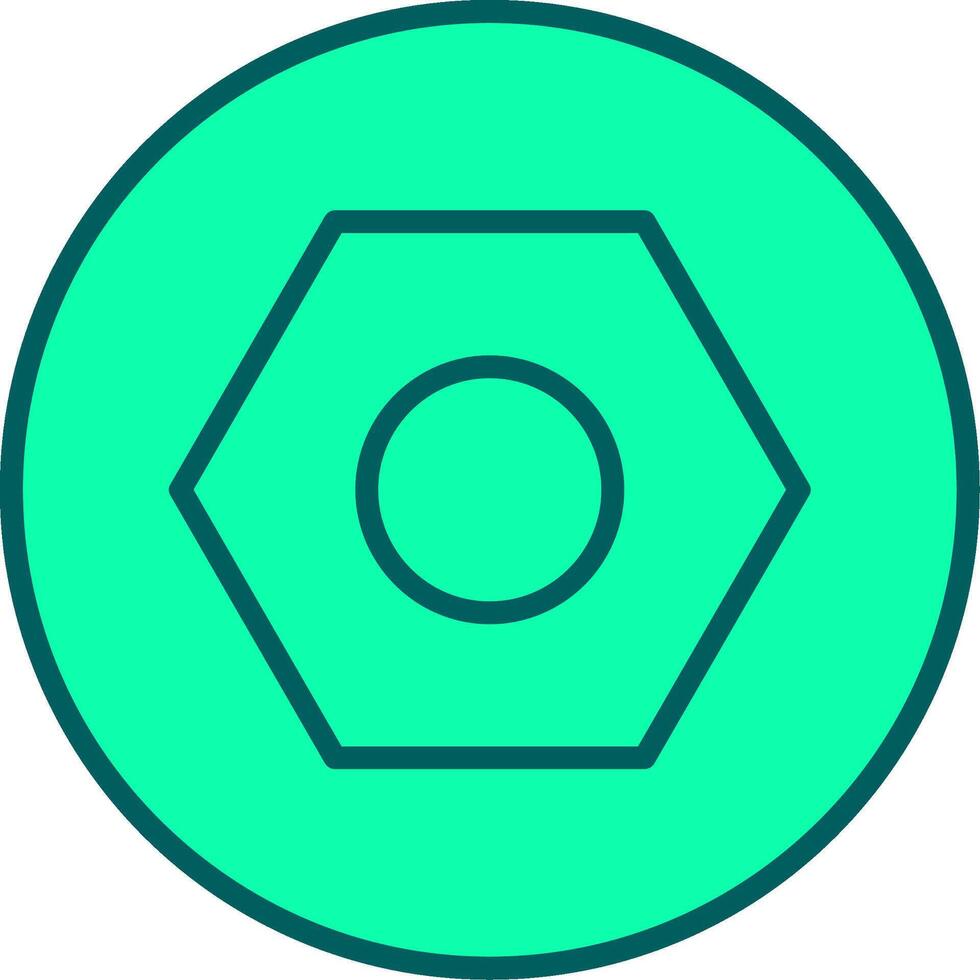 Nut Icon Design Symbol vector