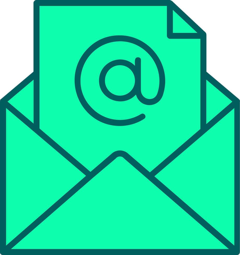 Mail Icon Design Symbol vector