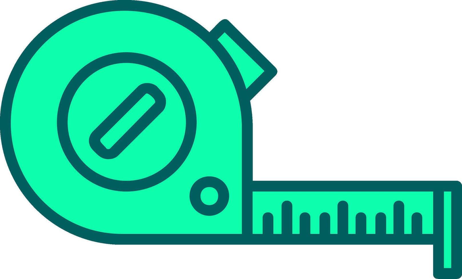 Measure Tape Icon Design Symbol vector
