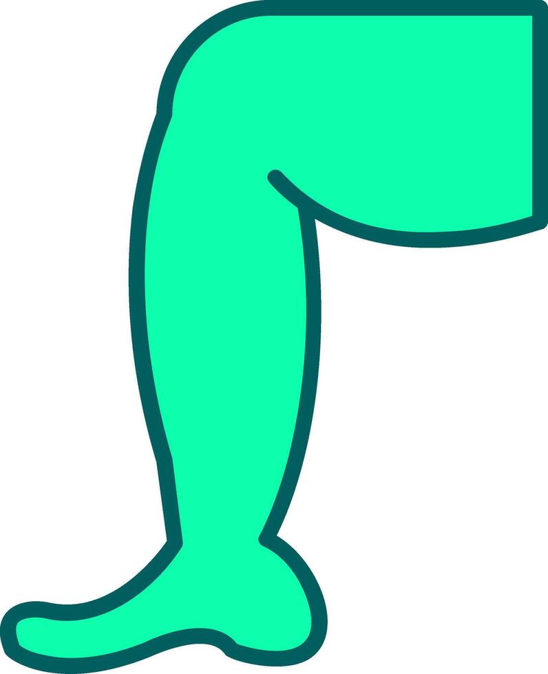 Leg Icon Design Symbol vector