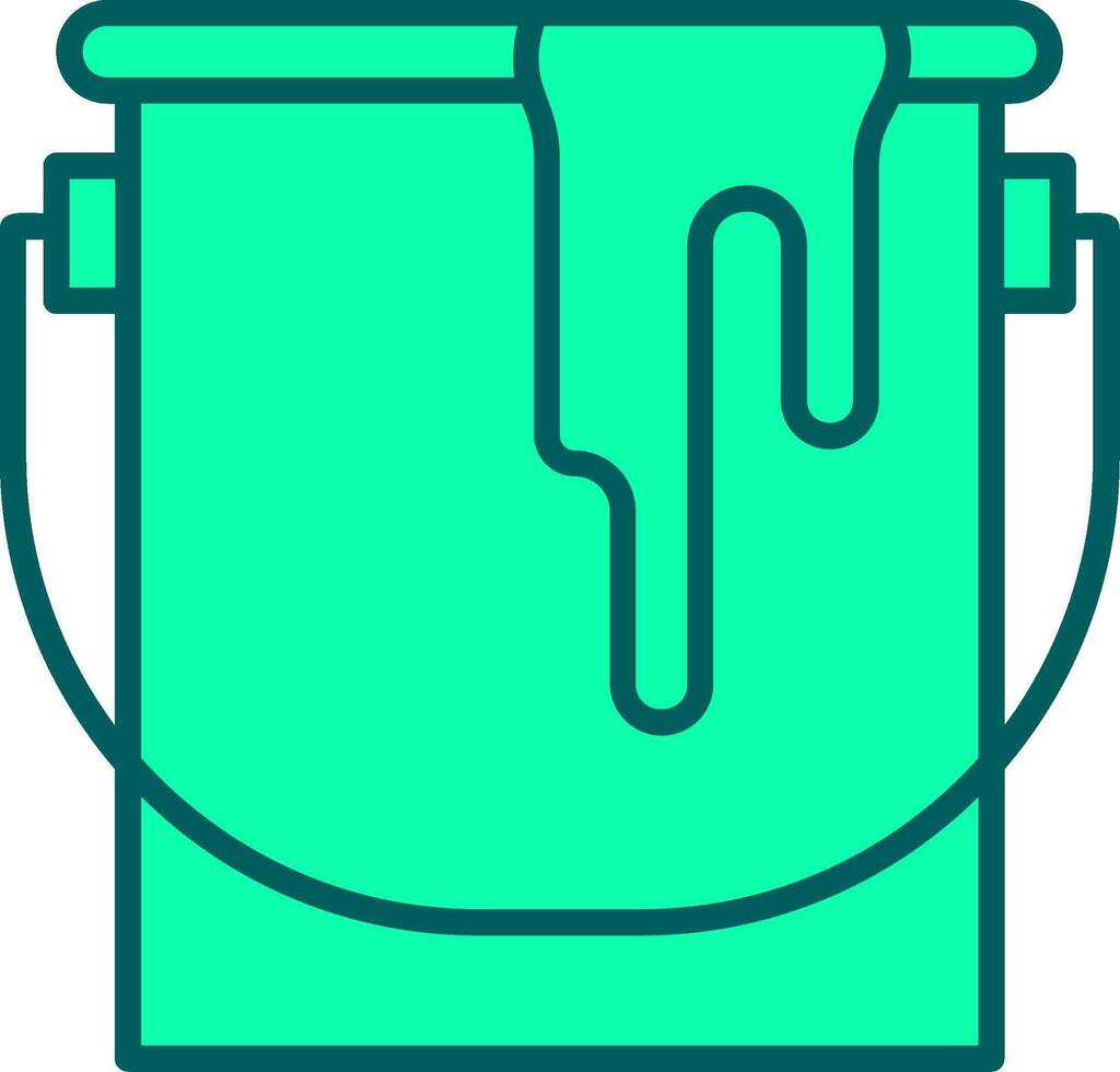 Paint Can Icon Design Symbol vector
