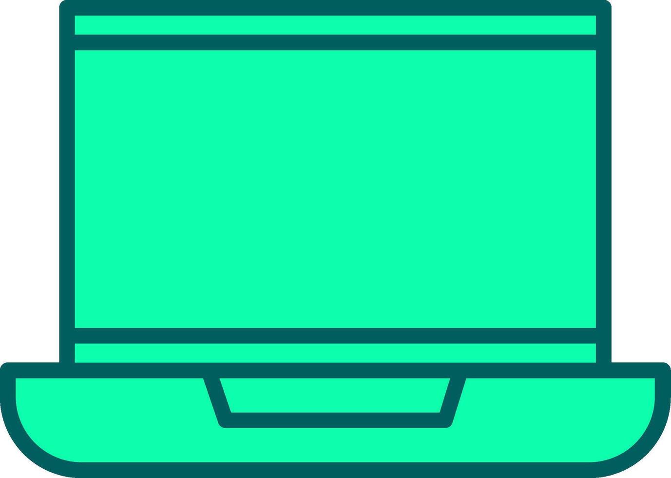 Laptop Icon Design Symbol vector