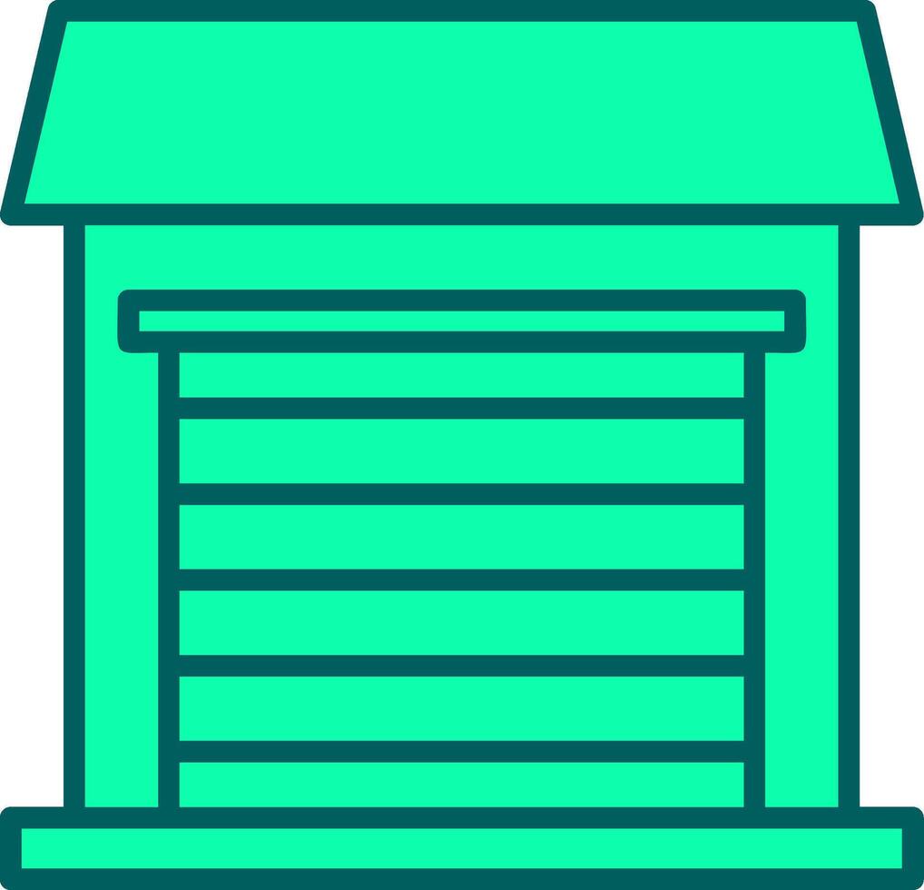 Garage Icon Design Symbol vector