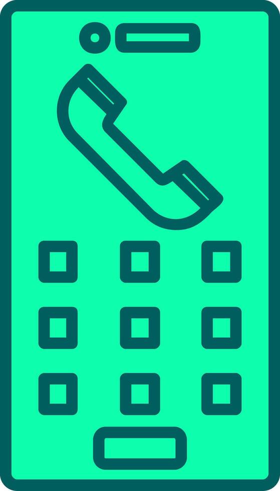 Keypad Icon Design Symbol vector