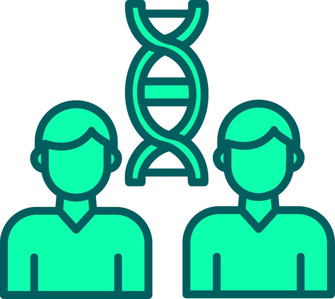 Cloning Icon Design Symbol vector