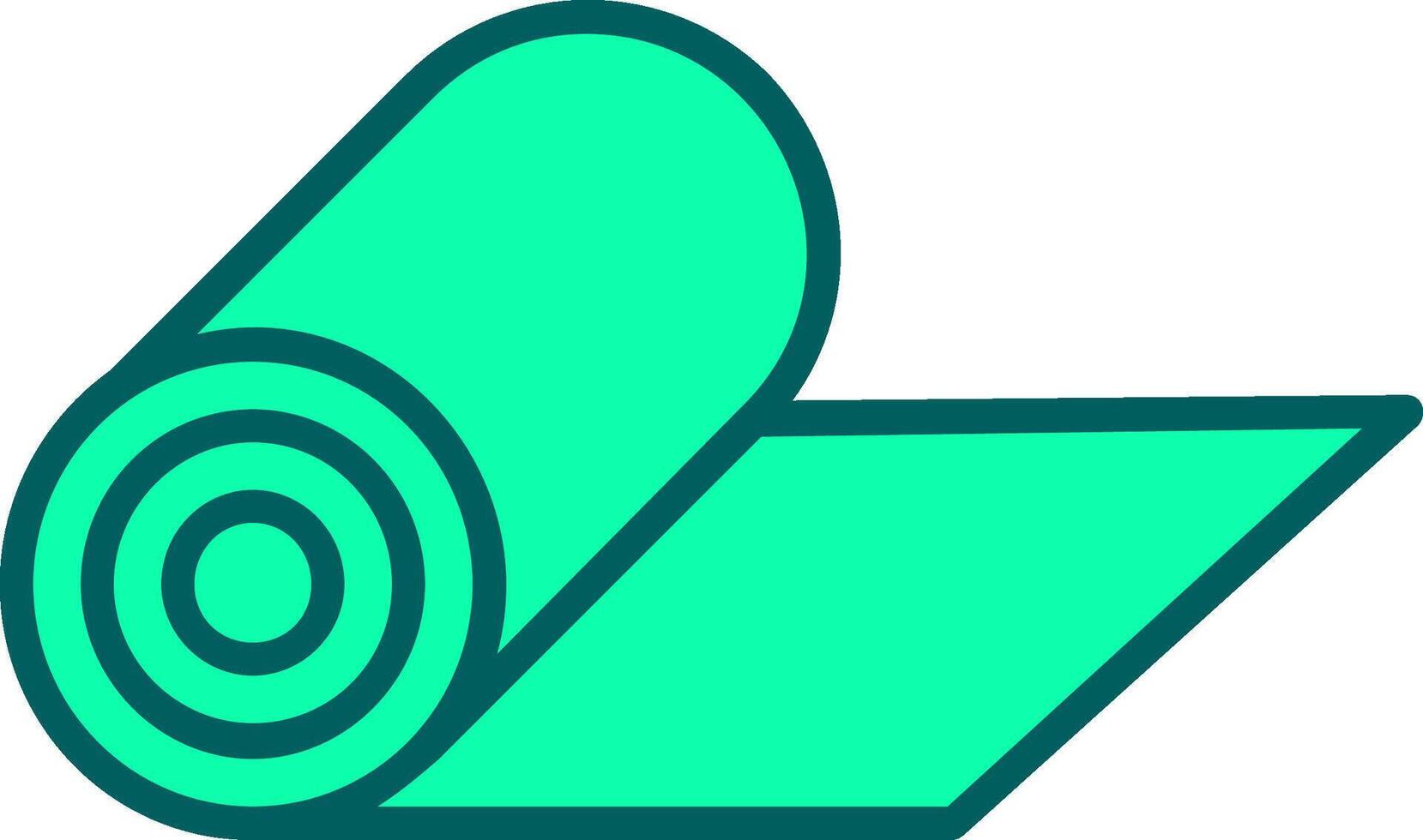 Gym Mat Icon Design Symbol vector