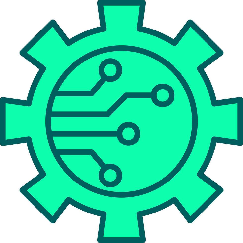 Digitalisation Icon Design Symbol vector