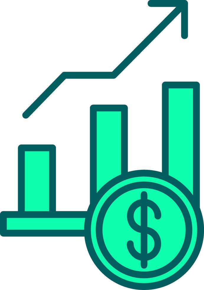 Growth Icon Design Symbol vector