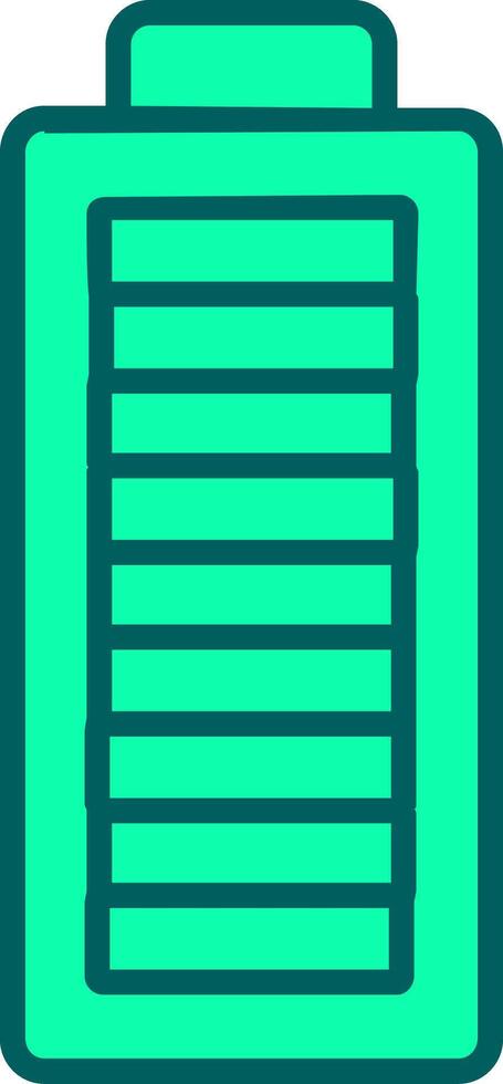 Full Battery Icon Design Symbol vector