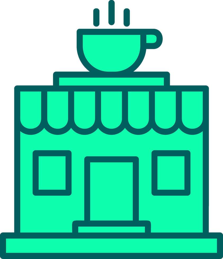 Coffee Shop Icon Design Symbol vector