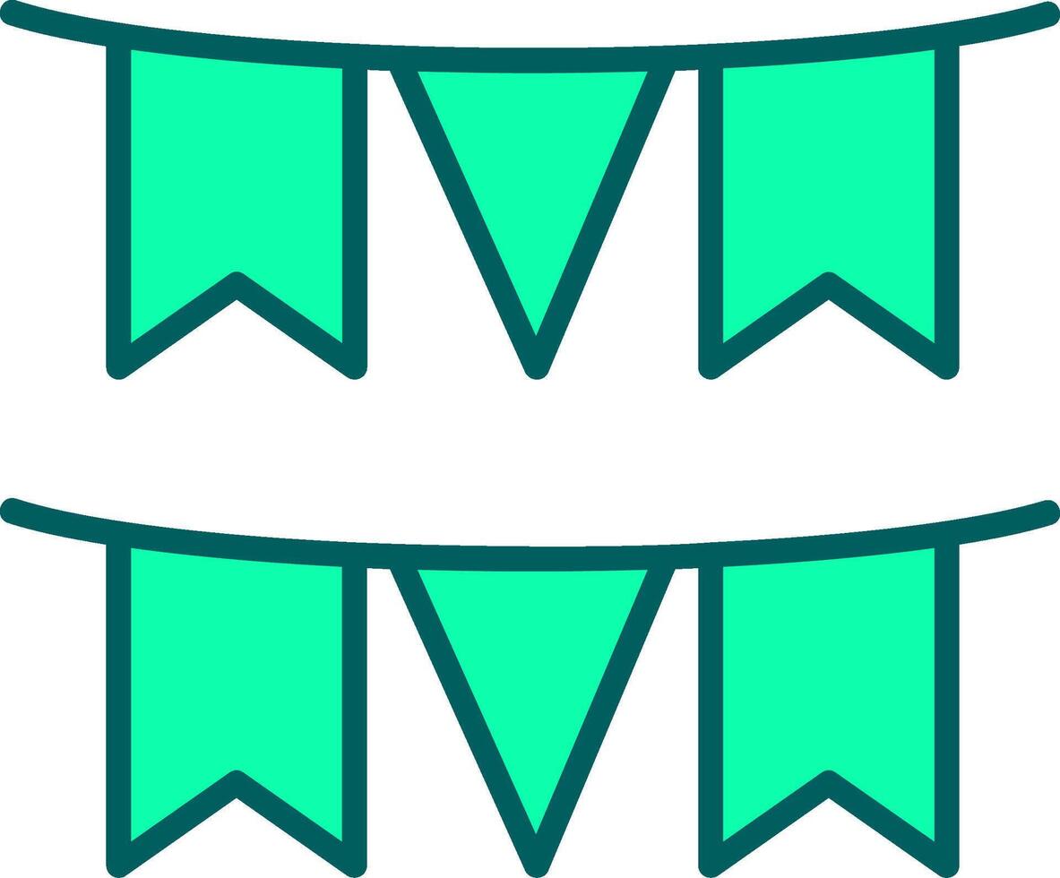 Garland Icon Design Symbol vector