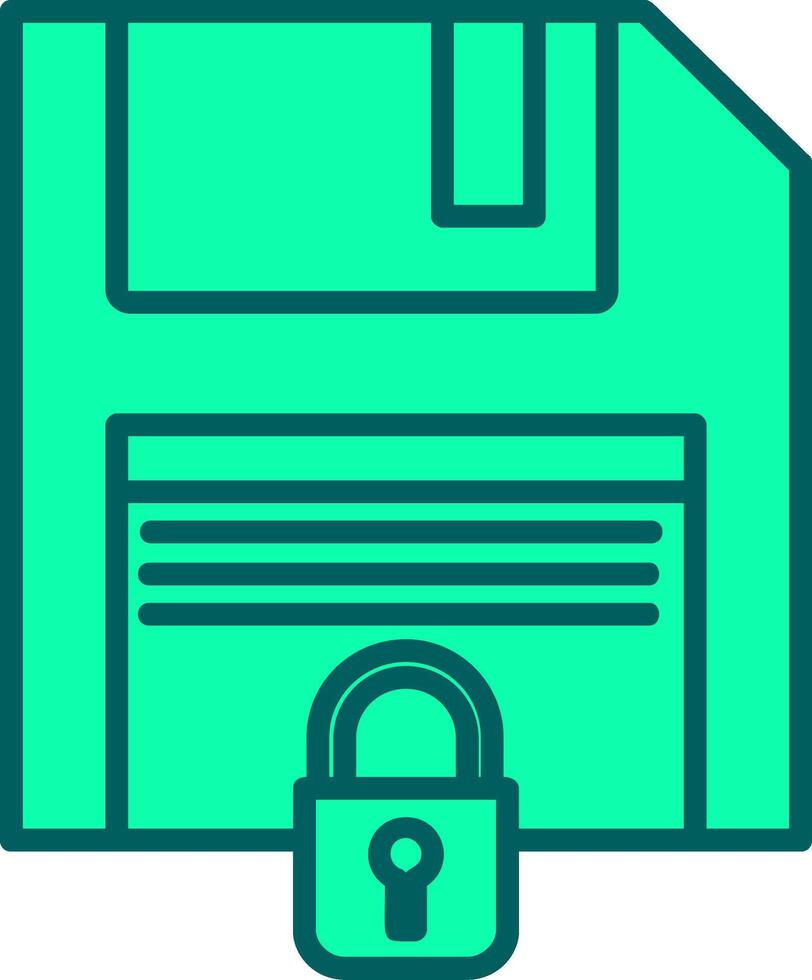 Disk Icon Design Symbol vector