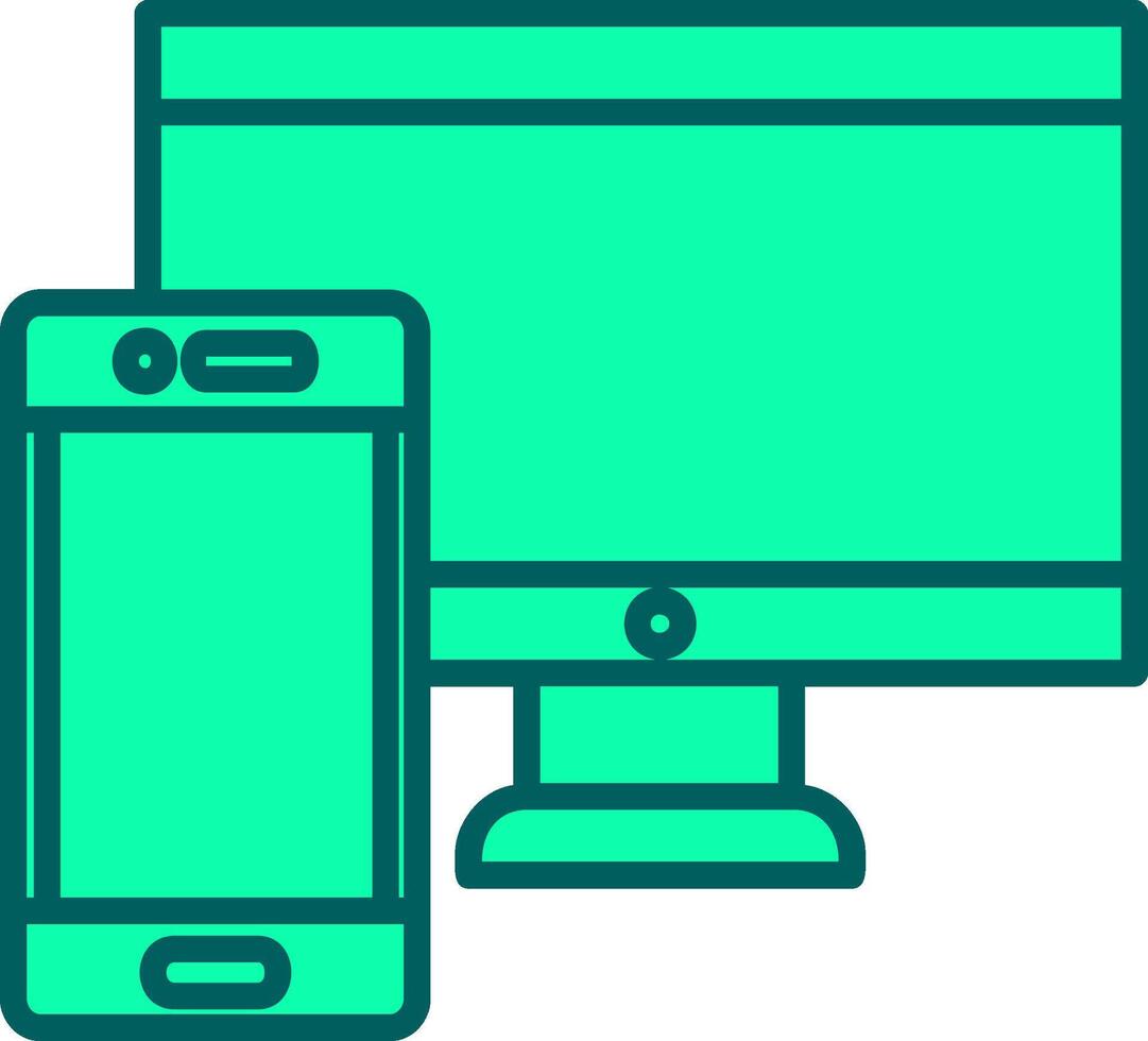 Device Icon Design Symbol vector