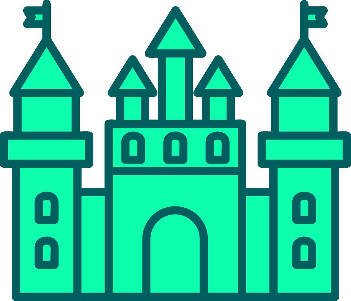 Castle Icon Design Symbol vector
