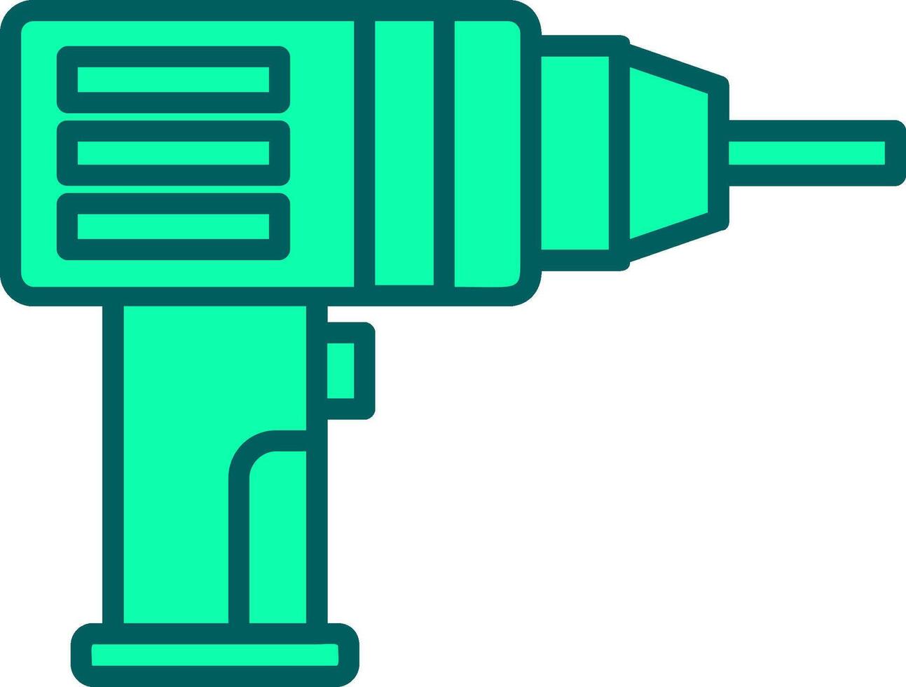 Drilling Machine Icon Design Symbol vector